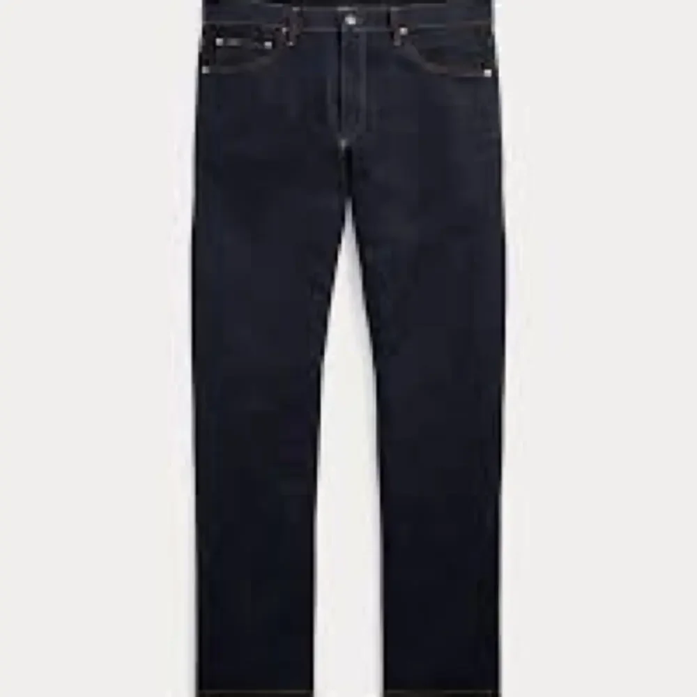 NWT Ralph Lauren Polo Boy's Hampton Deep Blue Straight Jeans Size 20 1082
